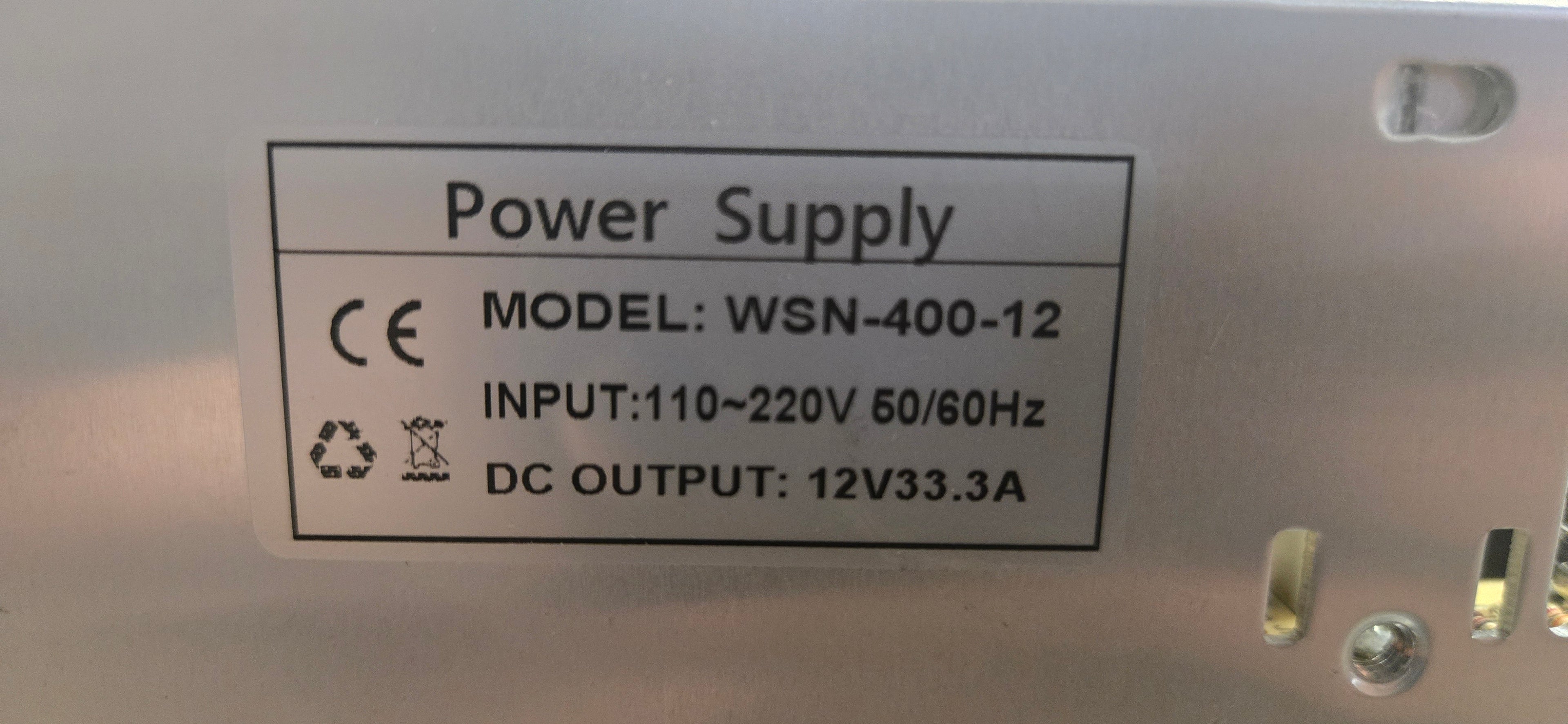 12v Power Supply #wsn-400-12